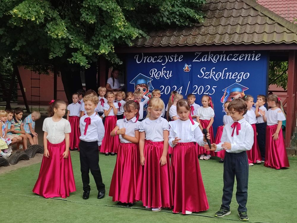 Zakończenie roku przedszkolnego 2024/2025